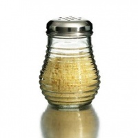 ESSENTIALS FOR HOME GLASS PARMESAN SHAKER