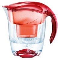 Mavea - Elemaris XL Water Filtration Pitcher 1005722 9-Cup Ruby Red - 3.5 Liter(s) ( Multi-Pack) Mavea - Elemaris XL Water Filtration Pitcher 1005722 9-Cup Ruby Red - 3.5 Liter(s) ( Multi-Pack)