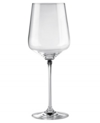 With a sleek, elegant shape that's stylish and shatterproof, this Cabernet wine glass brings smart design and versatility to every occasion. Strong, lightweight magnesium fused with brilliant crystal yields ultra-durable stemware that never clouds or dulls. From Wine Enthusiast. With a sleek, elegant shape that's stylish and shatterproof, this Cabernet wine glass brings smart design and versatility to every occasion. Strong, lightweight magnesium fused with brilliant crystal yields ultra-durable stemware that never clouds or dulls. From Wine Enthusiast.