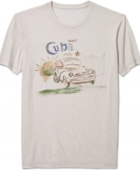 Havana, here you come. Get ready to indulge in some R&R with this casual tee from Lucky Brand Jeans. Havana, here you come. Get ready to indulge in some R&R with this casual tee from Lucky Brand Jeans.