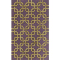 Liora Manne Spello Chains Purple Outdoor Rug 8'3 x 11'6 Liora Manne Spello Chains Purple Outdoor Rug 8'3 x 11'6