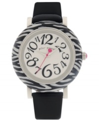Unleash your inner wild child with this exotic watch from Betsey Johnson. Unleash your inner wild child with this exotic watch from Betsey Johnson.