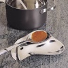 RSVP Stainless Steel Double Spoon Rest.  7