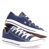 Converse Kids's CONVERSE CHUCK TAYLOR ALL STAR YTHS OXFORD BASKETBALL SHOES 11.5 (NAVY)