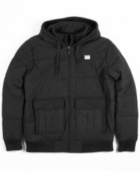 Temps may drop, but your style is on the rise in this sleek O'Neill puffer jacket. Temps may drop, but your style is on the rise in this sleek O'Neill puffer jacket.