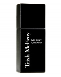 Trish McEvoys Even Skin Foundation is a sheer, complexion-transforming, water-light buildable formula. Provides long-wear with a soft, natural finish ideal for all skin types.* Buildable coverage* Oil-freeDirections: Shake well and squeeze a small amount of foundation onto the back of your hand. Using your Trish foundation brush, Professional Sponge or fingertips, start where the most coverage is needed and blend, pressing for coverage, sweeping for sheerness.Trish Tip: Let set and layer foundation for additional spot coverage. Trish McEvoys Even Skin Foundation is a sheer, complexion-transforming, water-light buildable formula. Provides long-wear with a soft, natural finish ideal for all skin types.* Buildable coverage* Oil-freeDirections: Shake well and squeeze a small amount of foundation onto the back of your hand. Using your Trish foundation brush, Professional Sponge or fingertips, start where the most coverage is needed and blend, pressing for coverage, sweeping for sheerness.Trish Tip: Let set and layer foundation for additional spot coverage.