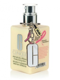 This special edition of our world-famous moisturizer comes with a Clinique signature key ring and a Breast Cancer Awareness Pink Ribbon Charm. From 9/15/12 - 11/15/12, $10 from this purchase will be donated to The Breast Cancer Research Foundation®. Made in USA. This special edition of our world-famous moisturizer comes with a Clinique signature key ring and a Breast Cancer Awareness Pink Ribbon Charm. From 9/15/12 - 11/15/12, $10 from this purchase will be donated to The Breast Cancer Research Foundation®. Made in USA.