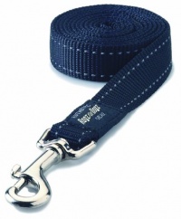 Rogz Reflective 3/4-Inch Fanbelt 6-Foot Dog Lead, Large, Black Rogz Reflective 3/4-Inch Fanbelt 6-Foot Dog Lead, Large, Black