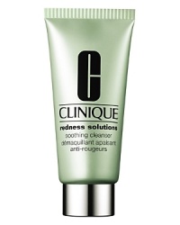 Extra-gentle, non-drying cream-gel melts away makeup and impurities. Helps calm redness, irritation while preserving skins moisture balance. Smooths with mild exfoliation. Leaves skin clean, comforted. Extra-gentle, non-drying cream-gel melts away makeup and impurities. Helps calm redness, irritation while preserving skins moisture balance. Smooths with mild exfoliation. Leaves skin clean, comforted.