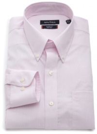 Nautica Men's Nautica Non Iron Solid Fineline Shirt Nautica Men's Nautica Non Iron Solid Fineline Shirt