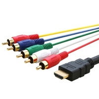 eForCity 538581 HDMI to 5 RCA Cable, 5-Feet eForCity 538581 HDMI to 5 RCA Cable, 5-Feet