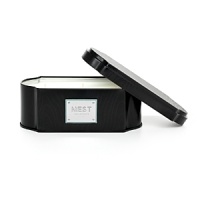 Made from a highly refined, premium soy-based wax, this handsome three-wick candle by NEST Fragrances is infused with a soft blend of garden mint, apple blossom and muguet and a touch of oakmoss and vetiver. It's designed to burn for approximately 90 hours. Made from a highly refined, premium soy-based wax, this handsome three-wick candle by NEST Fragrances is infused with a soft blend of garden mint, apple blossom and muguet and a touch of oakmoss and vetiver. It's designed to burn for approximately 90 hours.