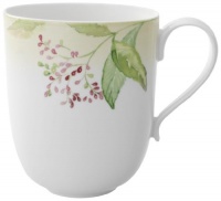 Villeroy & Boch Green Garland 16-1/4-Ounce Latte Machiato Mug