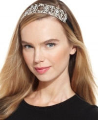 Add instant sparkle to your next evening out with this princess-worthy headband from Weberline. Shimmery crystals offer a touch of glamour to any ensemble.