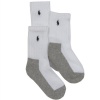 Polo Ralph Lauren boys Grey Sole crew socks 3pairs