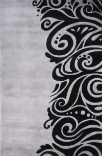 Area Rug 2x3 Rectangle Contemporary Grey Color - Momeni New Wave Rug from RugPal Area Rug 2x3 Rectangle Contemporary Grey Color - Momeni New Wave Rug from RugPal
