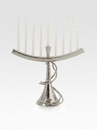 The Wisteria Collection takes its inspiration from the intricacies of form and texture found in foliage from around the world. Wisteria, with its twisted vines, is so well represented in metal, which, when fluid, can move and turn as naturally as the vine itself.Cast metal12W X 9.75H X 4.5DImported The Wisteria Collection takes its inspiration from the intricacies of form and texture found in foliage from around the world. Wisteria, with its twisted vines, is so well represented in metal, which, when fluid, can move and turn as naturally as the vine itself.Cast metal12W X 9.75H X 4.5DImported