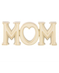 A gift any mother would love. This Lenox Expressions figurine will warm her heart day in and day out and, in gold-trimmed ivory porcelain, accent a room with pure elegance. A gift any mother would love. This Lenox Expressions figurine will warm her heart day in and day out and, in gold-trimmed ivory porcelain, accent a room with pure elegance.