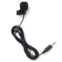 HDE 3.5 mm Computer Clip-on Mini Microphone HDE 3.5 mm Computer Clip-on Mini Microphone