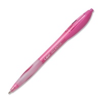 BIC Susan G Komen Atlantis Retractable Ball Pen, Medium Point (1.0mm), Pink, 4 Pens (VCGAP4SGK-Pnk) BIC Susan G Komen Atlantis Retractable Ball Pen, Medium Point (1.0mm), Pink, 4 Pens (VCGAP4SGK-Pnk)
