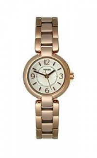 Fossil Women's ES2742 Evelyn White Dial Watch Fossil Women's ES2742 Evelyn White Dial Watch