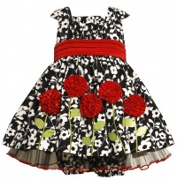 Bonnie Baby Baby-Girls Infant Bonaz Roses On Empire Waist Dress Bonnie Baby Baby-Girls Infant Bonaz Roses On Empire Waist Dress