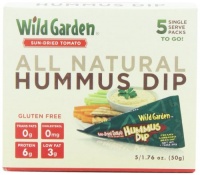 Wild Garden Single Servce Sundried Tomato Hummus Dip, 5-Count (Pack of 6) Wild Garden Single Servce Sundried Tomato Hummus Dip, 5-Count (Pack of 6)