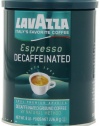 Lavazza Decaffeinated Espresso Ground Coffee, 8-Ounce Cans (Pack of 4)