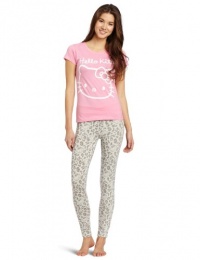 Hello Kitty Women's Hk 2 Piece Yoga Legging Set Hello Kitty Women's Hk 2 Piece Yoga Legging Set