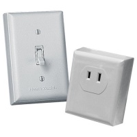 Heath/Zenith BL-6136-WH Wireless Switch Outlet, White