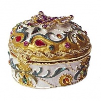3D Yellow Pink 24K Gold Butterfly Box Swarovski Crystals w/ Velvet Jewelry or Figurine 3D Yellow Pink 24K Gold Butterfly Box Swarovski Crystals w/ Velvet Jewelry or Figurine