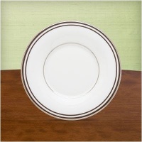 Lenox Federal Platinum Saucer, Chocolate Lenox Federal Platinum Saucer, Chocolate