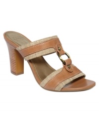 If cute and chunky is your thing, then these heels are the perfect fit. Circa by Joan and David's Jacline sandals will add layers to your look. If cute and chunky is your thing, then these heels are the perfect fit. Circa by Joan and David's Jacline sandals will add layers to your look.