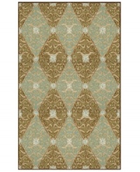 A traditional, regal design of swirls, florals and diamonds meets a very modern geometric layout upon the Lakai area rug. Neutral and cool tones make this pattern accessible to any room décor and its hand-tufted detailing makes it durable enough to withstand heavy traffic, indoors or out. A traditional, regal design of swirls, florals and diamonds meets a very modern geometric layout upon the Lakai area rug. Neutral and cool tones make this pattern accessible to any room décor and its hand-tufted detailing makes it durable enough to withstand heavy traffic, indoors or out.