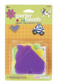 Perler Beads Small Fun Shaped Pegboards - 7 Count Perler Beads Small Fun Shaped Pegboards - 7 Count