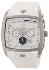 Diesel - Quartz Silver Tone Square with Grey Dial Men's Watch - DZ4163 Diesel - Quartz Silver Tone Square with Grey Dial Men's Watch - DZ4163