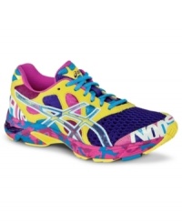 The superior fit of Ascis in the craziest graphitti-like colors. The Gel-Noosa Tri 7 sneakers features technology that ensures an enhanced natural gait and improved flexibility. The superior fit of Ascis in the craziest graphitti-like colors. The Gel-Noosa Tri 7 sneakers features technology that ensures an enhanced natural gait and improved flexibility.