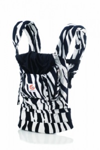 ERGObaby Baby Carrier, Zebra ERGObaby Baby Carrier, Zebra