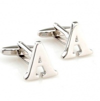 Initial Cufflinks (Alphabet Letter) by Men's Collections