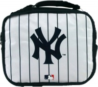 New York Yankees Insulated Lunch Bag Tote Pinstripe New York Yankees Insulated Lunch Bag Tote Pinstripe