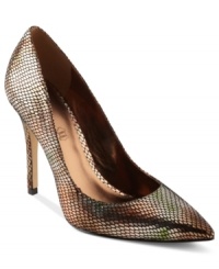 Like a technicolor dream. Truth or Dare's Halette pumps have a most unique upper. Sub these in for one of your neutral basics and give your look some oomph. Like a technicolor dream. Truth or Dare's Halette pumps have a most unique upper. Sub these in for one of your neutral basics and give your look some oomph.