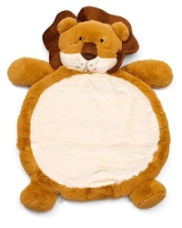 Super soft and cuddly, the lion play is the perfect playmate for your growing baby. Super soft and cuddly, the lion play is the perfect playmate for your growing baby.