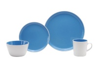 Oneida Color Burst Berry Blue 16-Piece Set, Service for 4 Oneida Color Burst Berry Blue 16-Piece Set, Service for 4