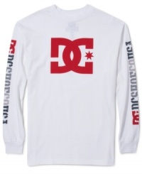 With over 21 separate Guinness World Records for skateboarding, give props to Rob Dyrdek with this shirt by DC Shoes.