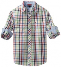 Tommy Hilfiger Boys 8-20 Kane Long Sleeve Shirt, Classic White, Medium Tommy Hilfiger Boys 8-20 Kane Long Sleeve Shirt, Classic White, Medium