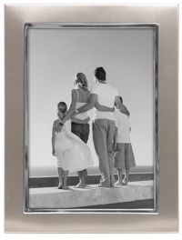 Malden Uptown Matte Silver with Silver Fashion Metal Frame, 8 by 10-Inch Malden Uptown Matte Silver with Silver Fashion Metal Frame, 8 by 10-Inch