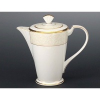 Noritake White Palace Coffee Server