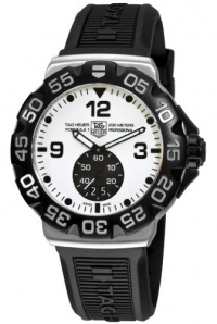 TAG Heuer Men's WAH1011.BT0717 Formula 1 Grande Date White Dial Watch TAG Heuer Men's WAH1011.BT0717 Formula 1 Grande Date White Dial Watch