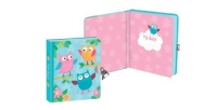 Peaceable Kingdom / Lock & Key Diary 'Owls' Peaceable Kingdom / Lock & Key Diary 'Owls'
