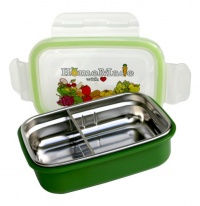 Fresh Baby So Easy Divided Dish, Green Fresh Baby So Easy Divided Dish, Green